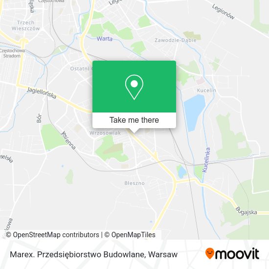 Marex. Przedsiębiorstwo Budowlane map