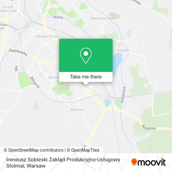 Ireneusz Sobieski Zakłąd Produkcyjno-Usługowy Stolmal map