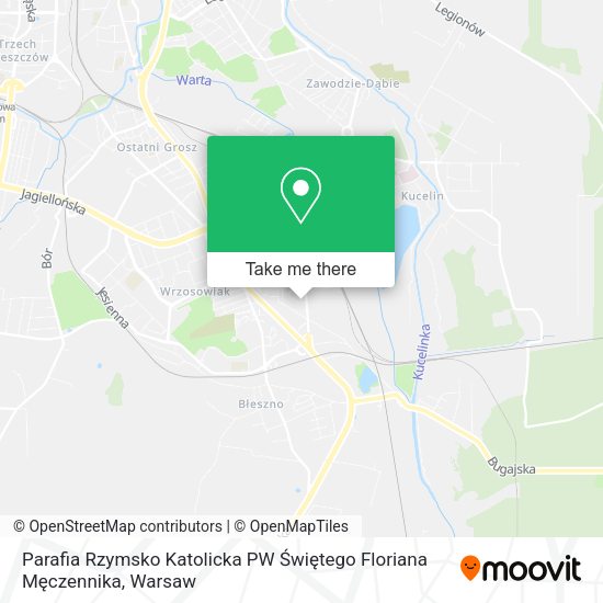 Parafia Rzymsko Katolicka PW Świętego Floriana Męczennika map