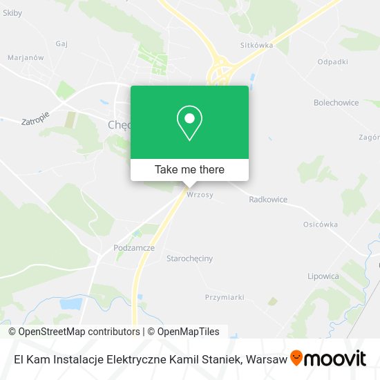 El Kam Instalacje Elektryczne Kamil Staniek map