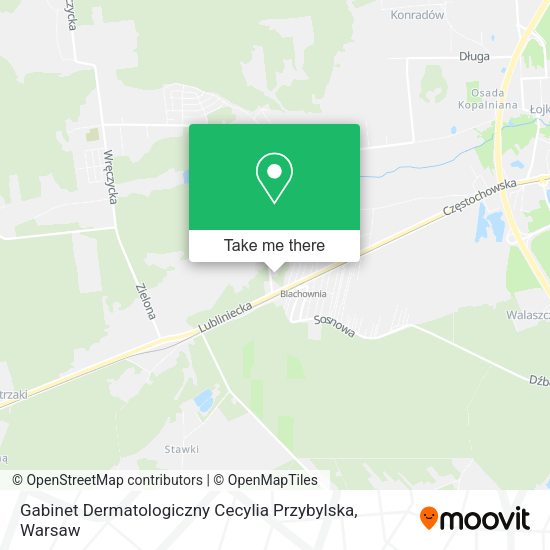 Gabinet Dermatologiczny Cecylia Przybylska map