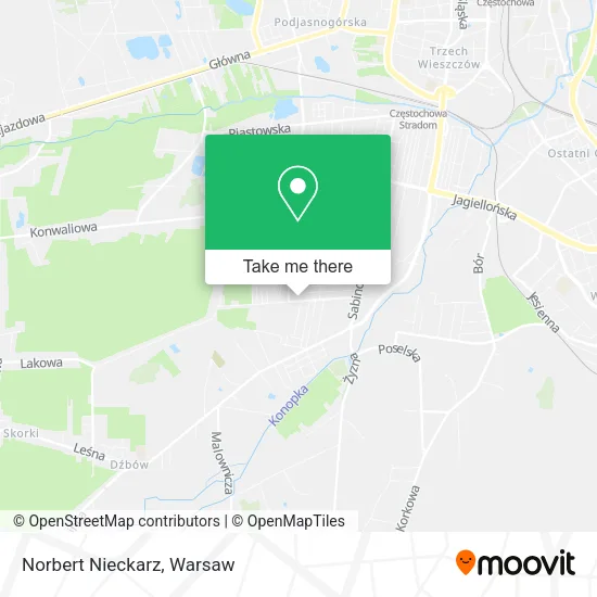 Norbert Nieckarz map