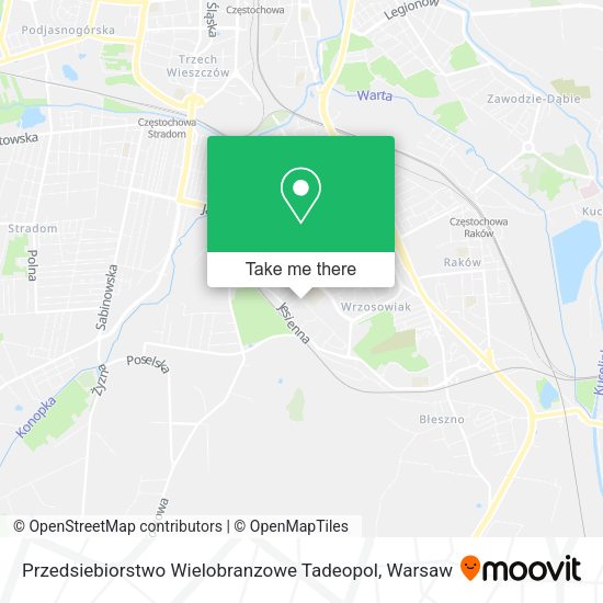 Przedsiebiorstwo Wielobranzowe Tadeopol map