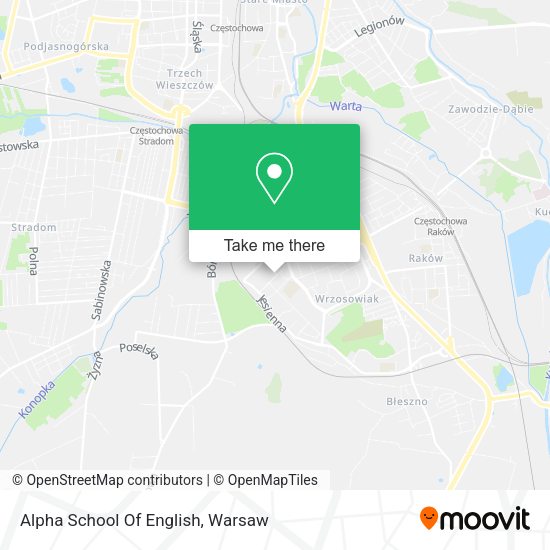 Alpha School Of English map