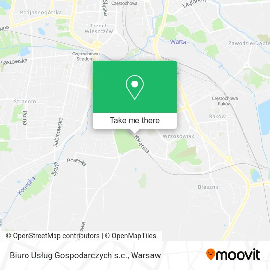 Карта Biuro Usług Gospodarczych s.c.