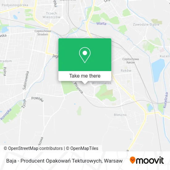 Карта Baja - Producent Opakowań Tekturowych