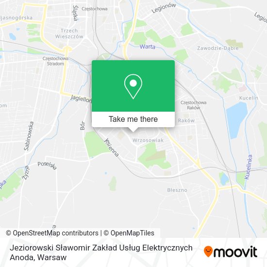 Jeziorowski Sławomir Zakład Usług Elektrycznych Anoda map