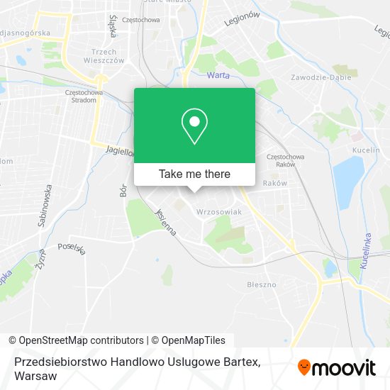 Przedsiebiorstwo Handlowo Uslugowe Bartex map