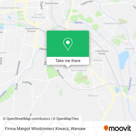 Firma Margot Wlodzimierz Kiwacz map