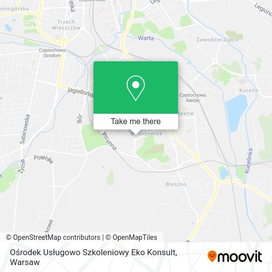 Ośrodek Usługowo Szkoleniowy Eko Konsult map