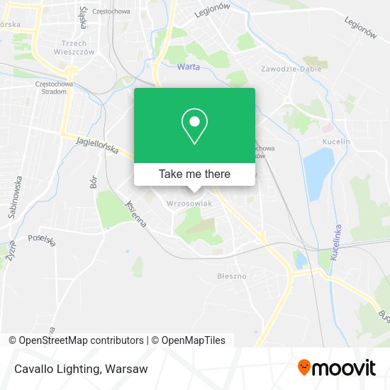 Cavallo Lighting map