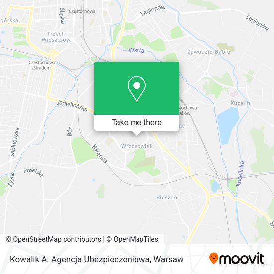 Kowalik A. Agencja Ubezpieczeniowa map