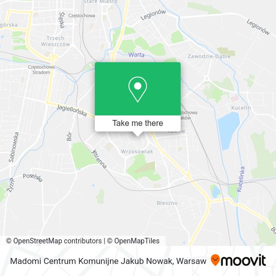 Madomi Centrum Komunijne Jakub Nowak map