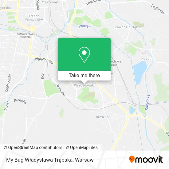 Карта My Bag Władysława Trąbska