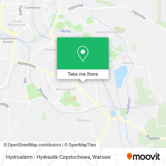 Hydroalarm - Hydraulik Częstochowa map