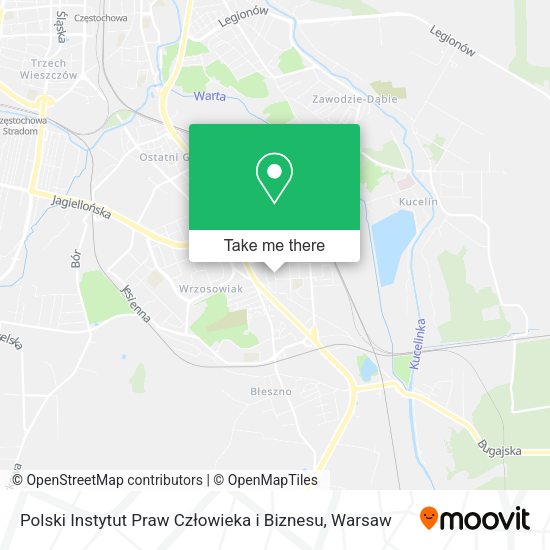 Polski Instytut Praw Człowieka i Biznesu map