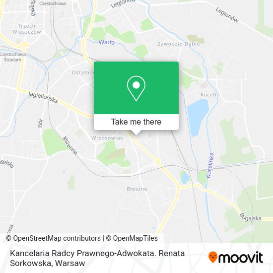 Kancelaria Radcy Prawnego-Adwokata. Renata Sorkowska map