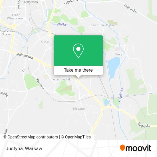 Justyna map