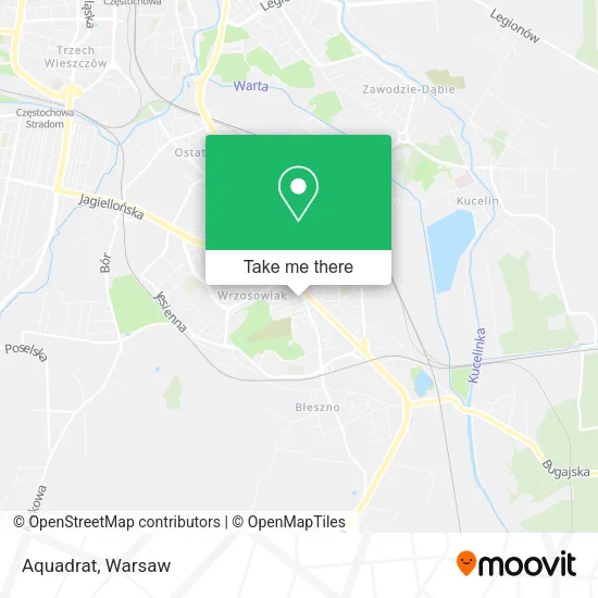 Aquadrat map
