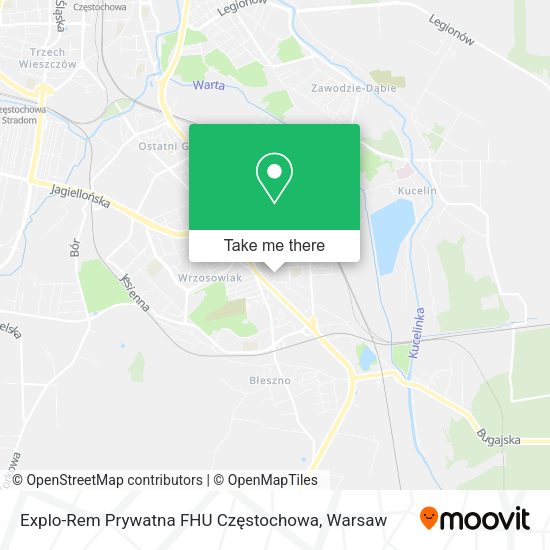 Explo-Rem Prywatna FHU Częstochowa map