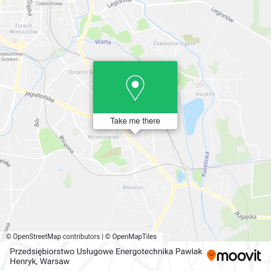 Przedsiębiorstwo Usługowe Energotechnika Pawlak Henryk map