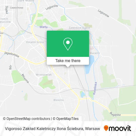 Карта Vigoroso Zakład Kaletniczy Ilona Ściebura