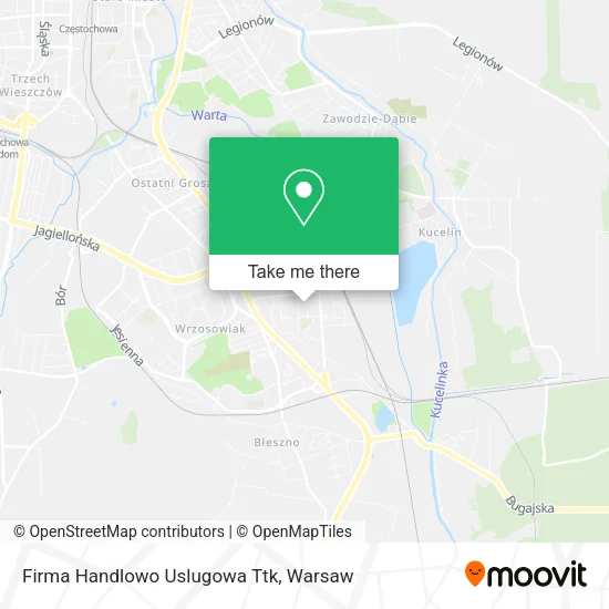 Карта Firma Handlowo Uslugowa Ttk