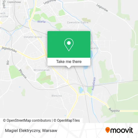 Карта Magiel Elektryczny