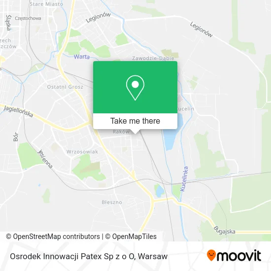 Карта Osrodek Innowacji Patex Sp z o O