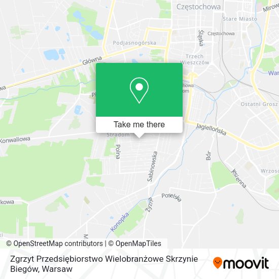 Zgrzyt Przedsiębiorstwo Wielobranżowe Skrzynie Biegów map