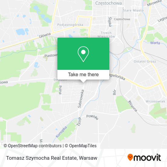 Tomasz Szymocha Real Estate map