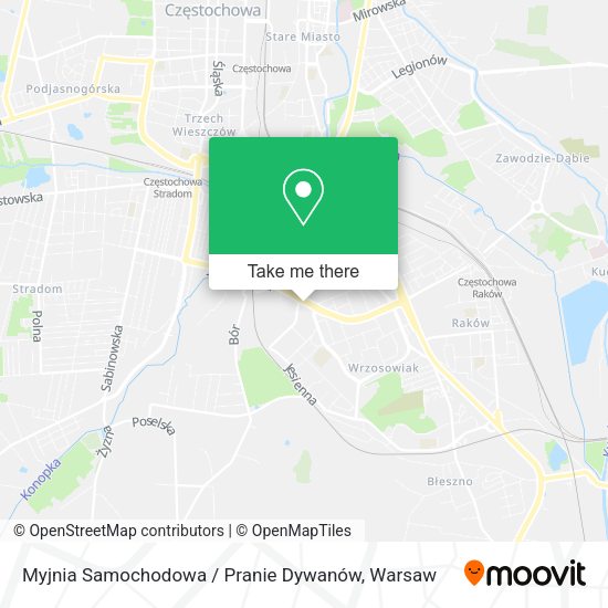 Myjnia Samochodowa / Pranie Dywanów map