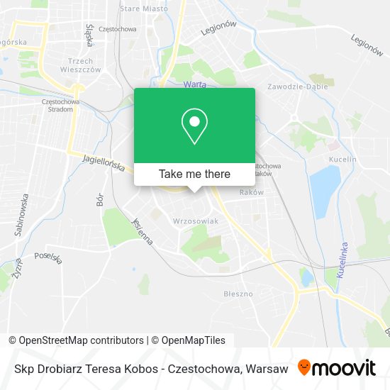 Skp Drobiarz Teresa Kobos - Czestochowa map