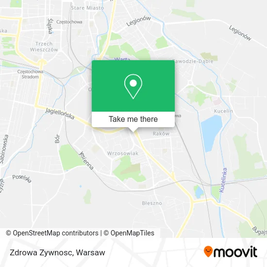 Карта Zdrowa Zywnosc