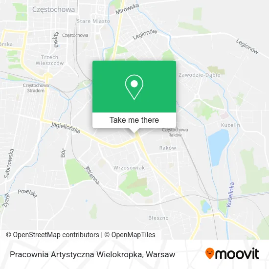 Карта Pracownia Artystyczna Wielokropka