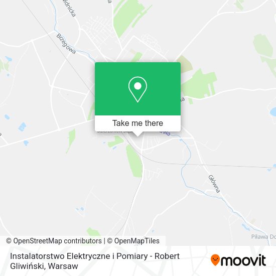 Instalatorstwo Elektryczne i Pomiary - Robert Gliwiński map