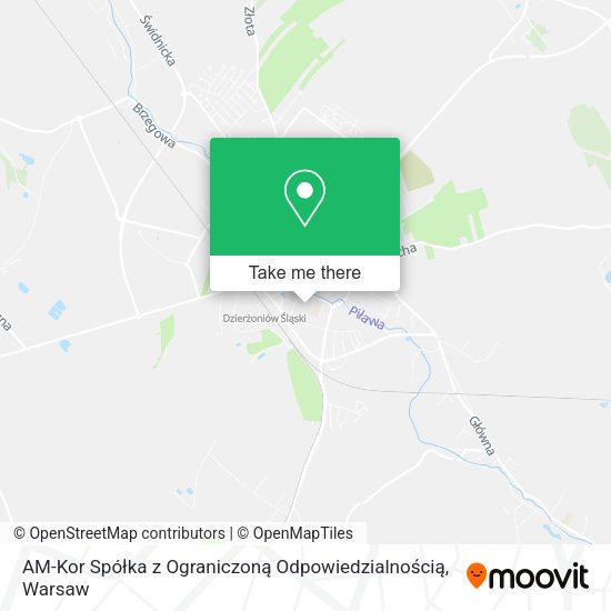 AM-Kor Spółka z Ograniczoną Odpowiedzialnością map