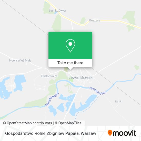 Gospodarstwo Rolne Zbigniew Papała map