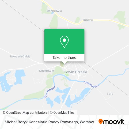 Michał Boryk Kancelaria Radcy Prawnego map