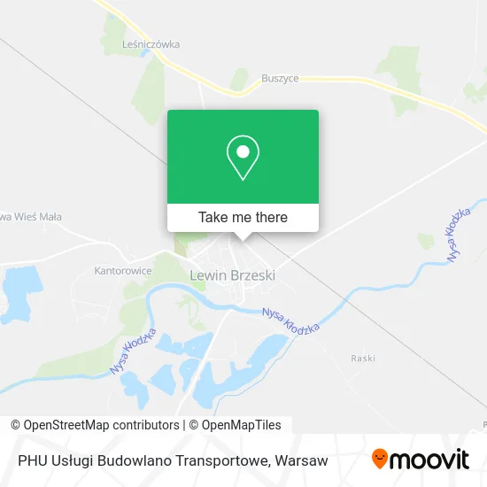 Карта PHU Usługi Budowlano Transportowe