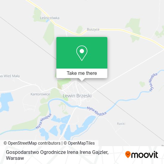 Gospodarstwo Ogrodnicze Irena Irena Gajzler map