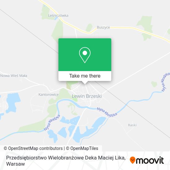 Przedsiębiorstwo Wielobranżowe Deka Maciej Lika map