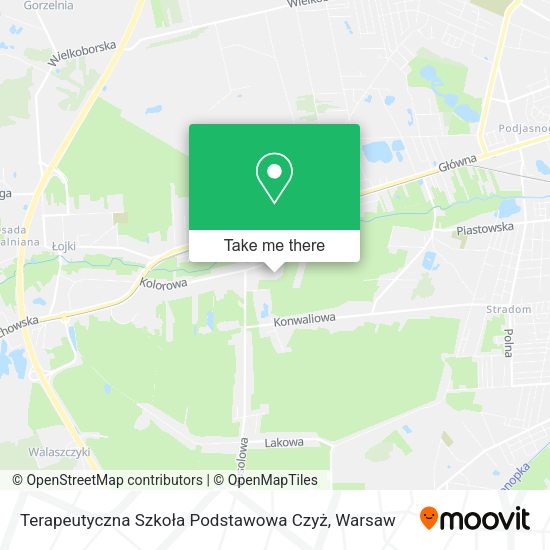 Карта Terapeutyczna Szkoła Podstawowa Czyż