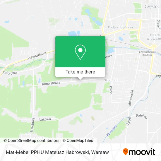Карта Mat-Mebel PPHU Mateusz Habrowski