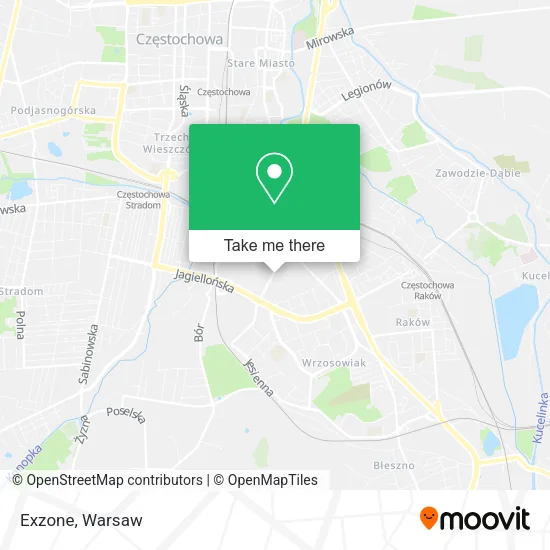 Карта Exzone