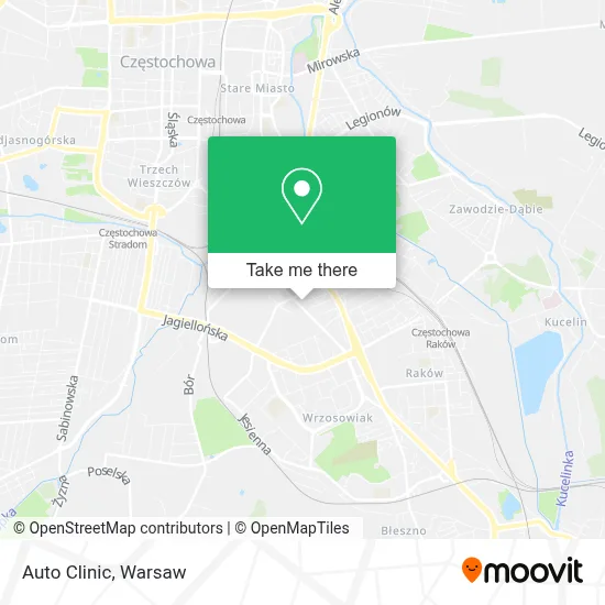 Auto Klinika map