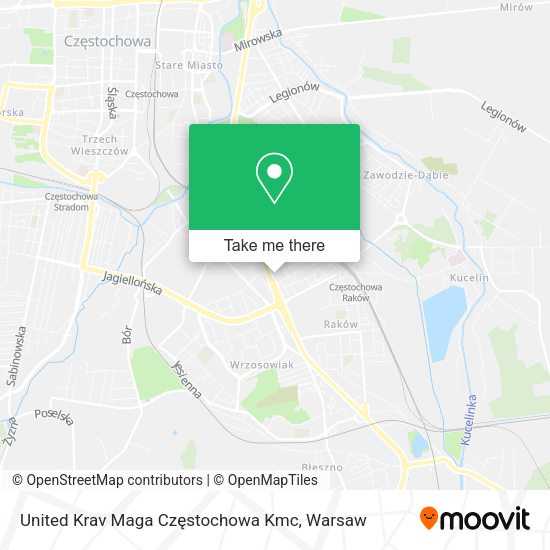 United Krav Maga Częstochowa Kmc map