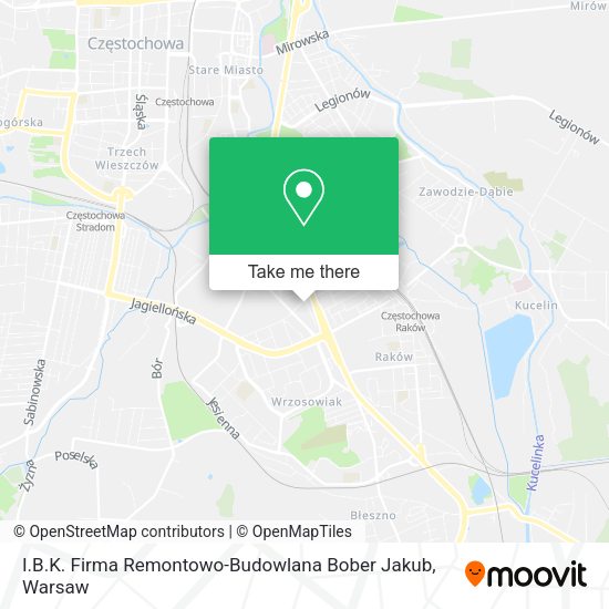 I.B.K. Firma Remontowo-Budowlana Bober Jakub map