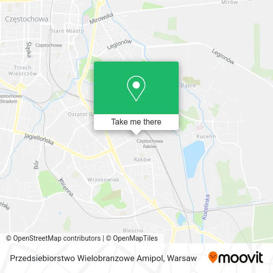 Карта Przedsiebiorstwo Wielobranzowe Amipol