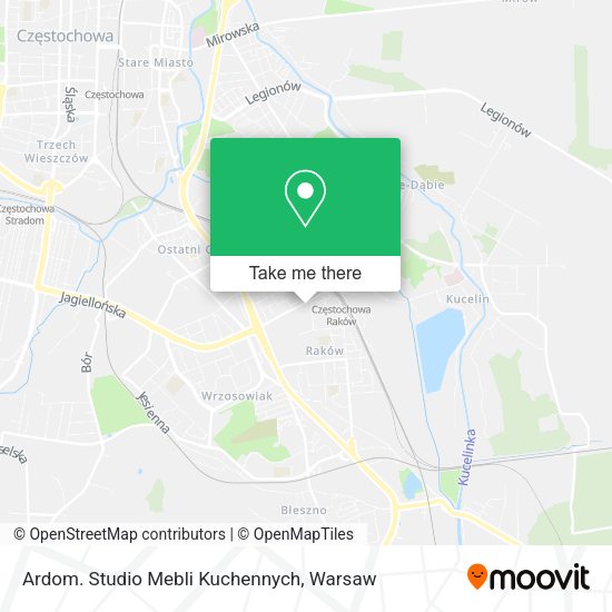 Ardom. Studio Mebli Kuchennych map